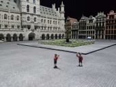 Декорація-макет площі Гран-Плас у Брюсселі