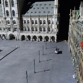Макет декорация площади Гранд-Плас в Брюселле